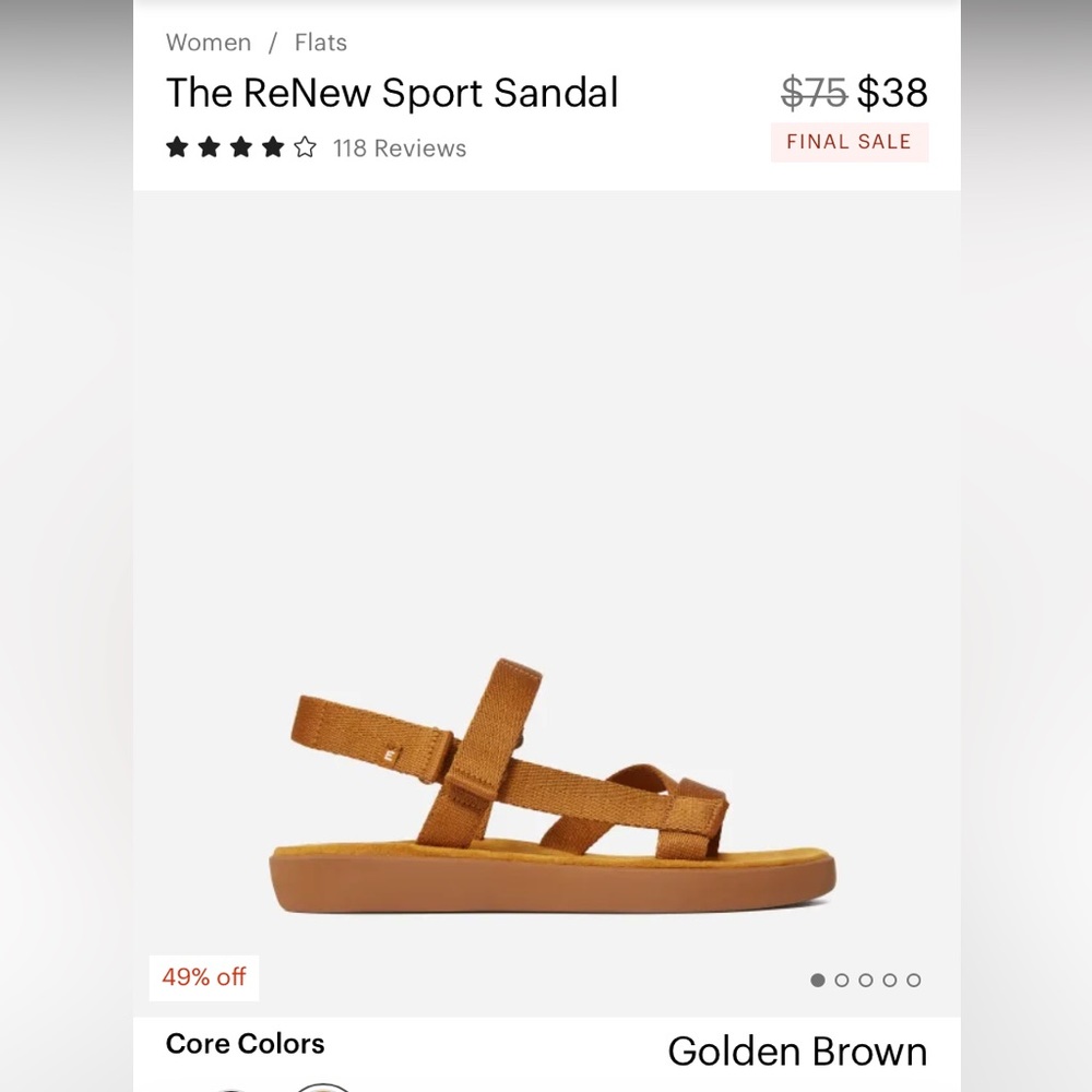 Everlane ReNew Sport Sandal